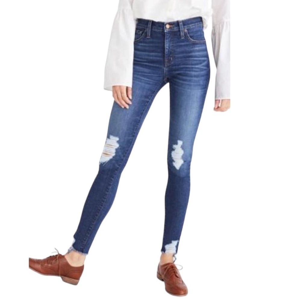 Madewell 9 Inch High‎ Waist Skinny Jeans Size 27